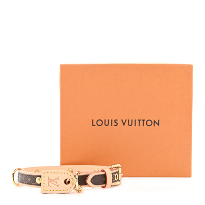 Louis Vuitton Monogram Baxter Dog Collar PM 6 of 6