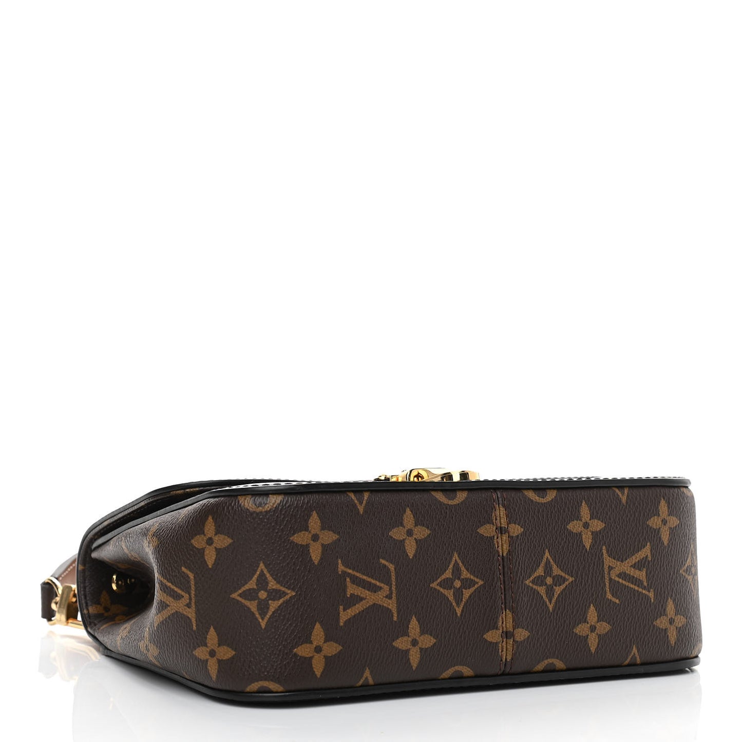 Patent Calfskin Monogram Cherrywood BB Black