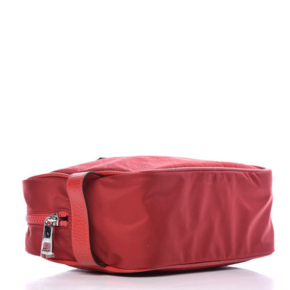 Gucci Nylon Monogram Dolmias Pouch Vibrant Red 4 of 9