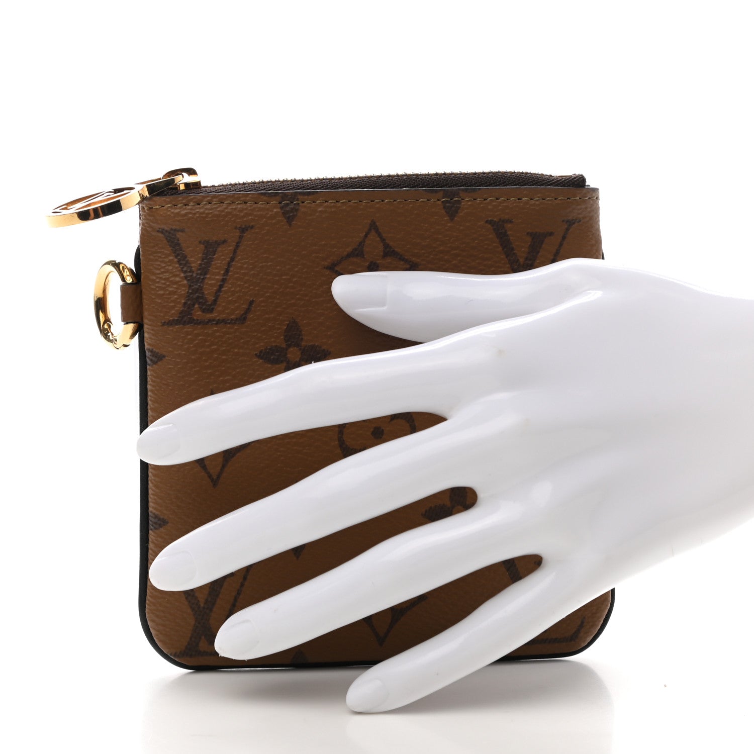 Louis Vuitton Reverse Monogram Trio Square Pouch 2 of 6