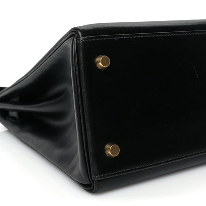 Hermes Box Kelly Retourne 32 Black 8 of 9