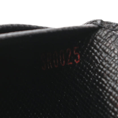 Louis Vuitton Epi Porte-Monnaie Billets Tresor Wallet Black 7 of 7