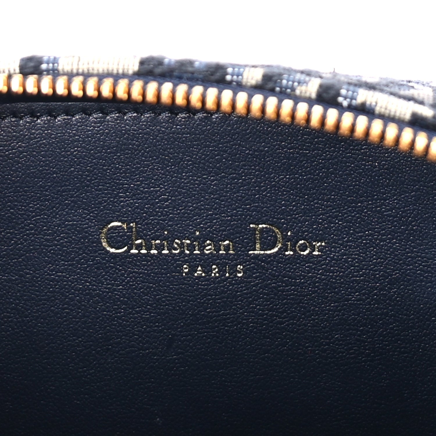 Christian Dior Oblique CD Signature Oval Crossbody Camera Bag Blue Multicolor 5 of 7