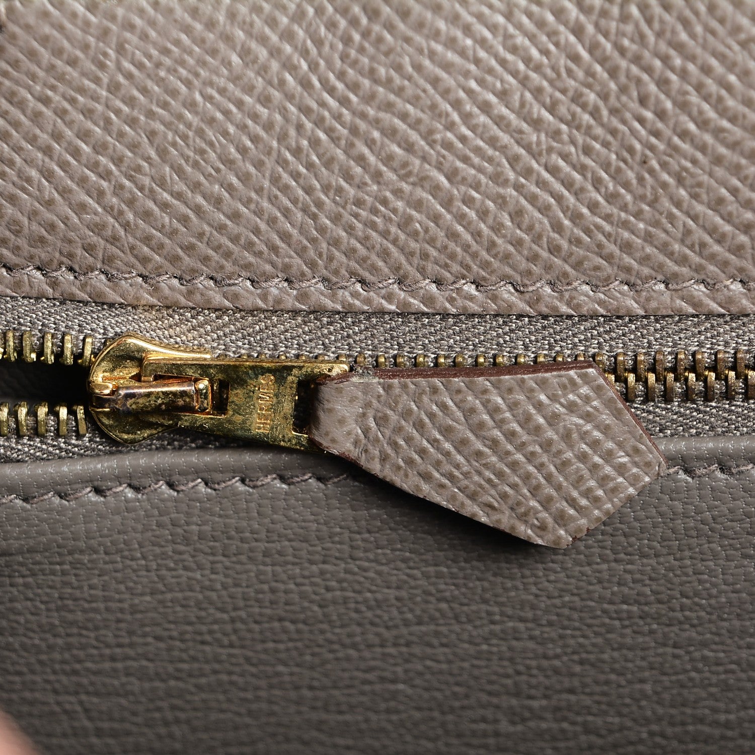 Hermes Epsom Kelly Sellier 28 Etain 11 of 27