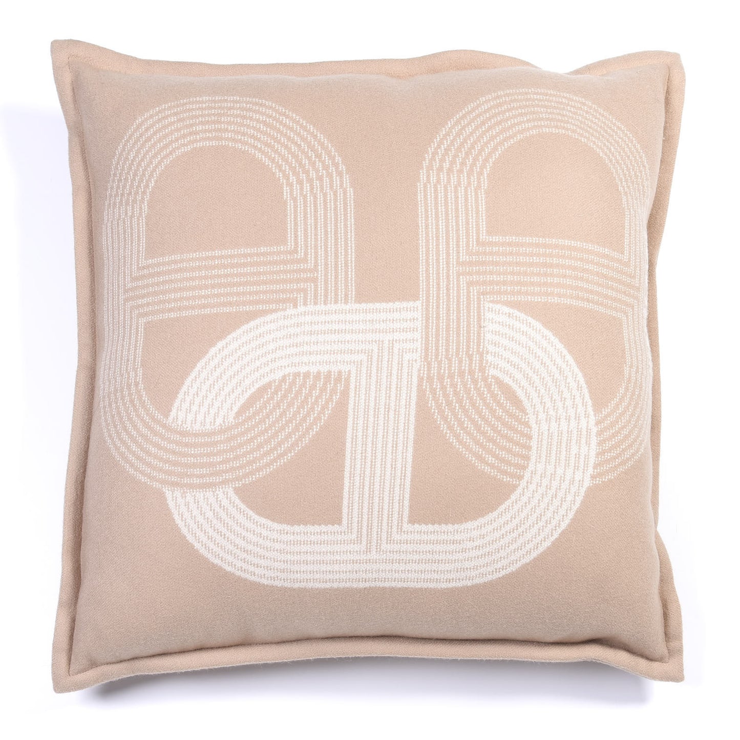Merino Wool Circuit 24 Pillow Ecru