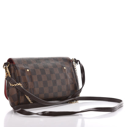 Louis Vuitton Damier Ebene Favorite PM 3 of 19