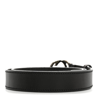 Gucci Calfskin InterLocking G Belt 85 34 Black 2 of 7