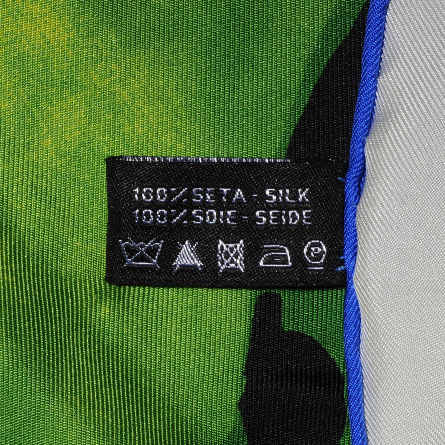 Silk Camellia Watercolor Flower Scarf