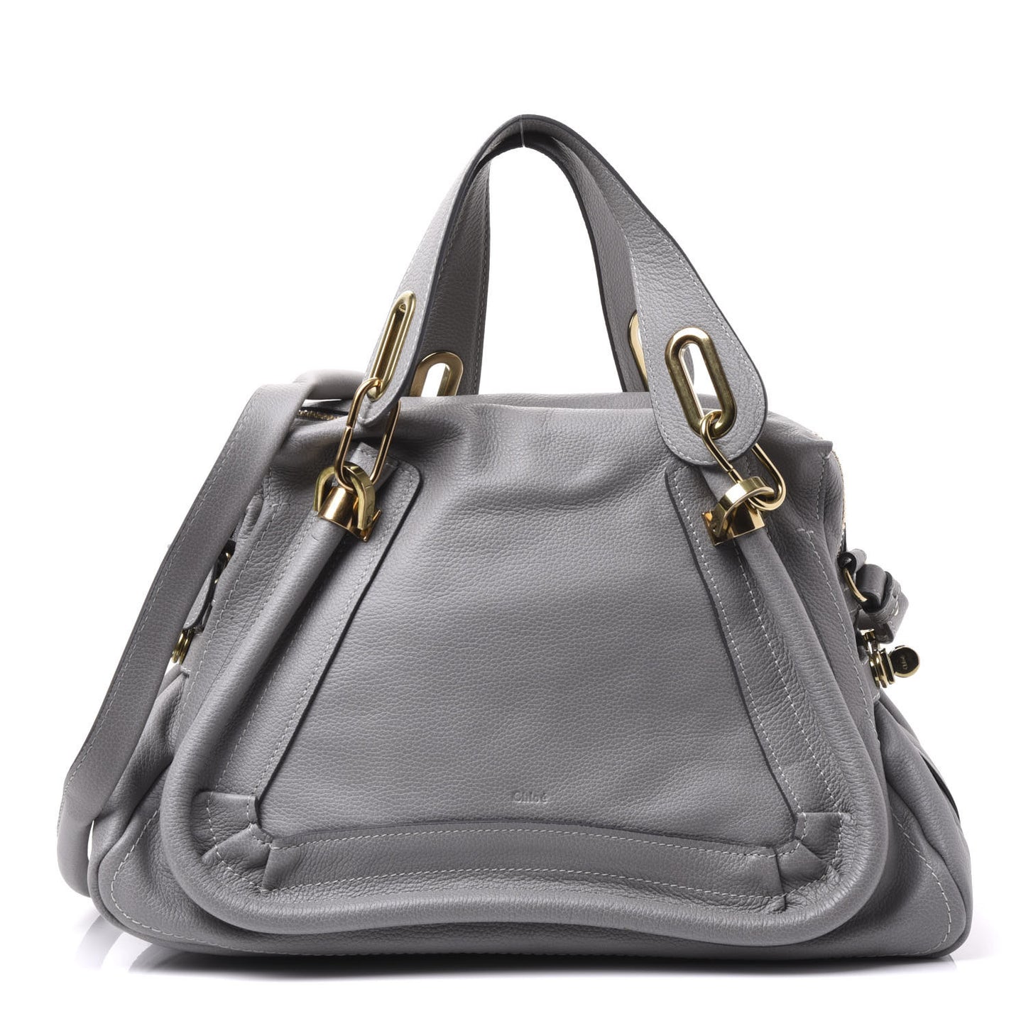 Calfskin Medium Paraty Cashmere Grey