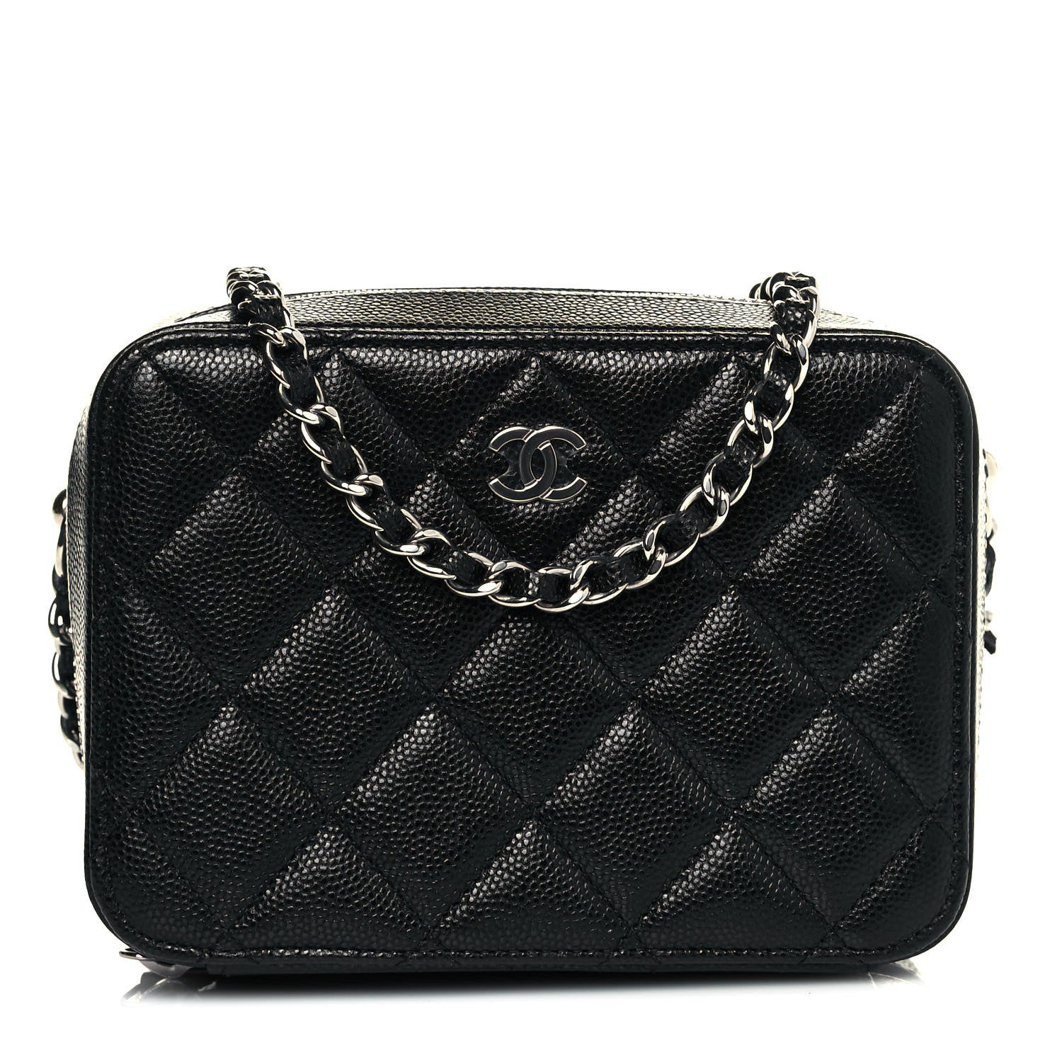 Chanel Caviar Quilted Camera Bag Black 1 of 11