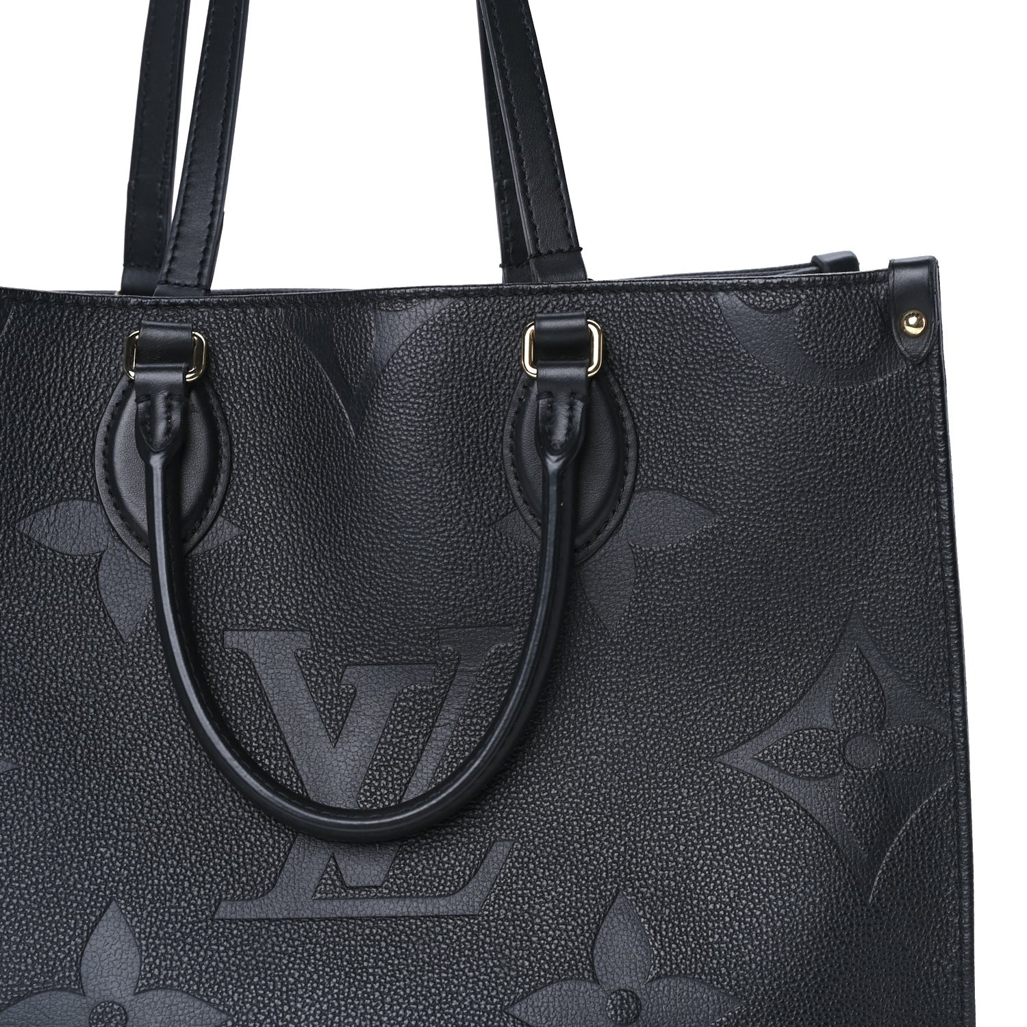 Louis Vuitton Empreinte Monogram Giant Onthego MM Black 6 of 7