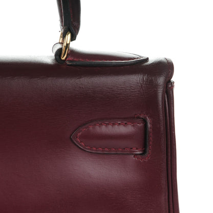 Hermes Box Kelly Retourne 28 Rouge H 7 of 29