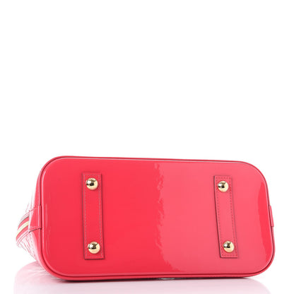 Louis Vuitton Vernis Alma PM Hot Pink 4 of 8