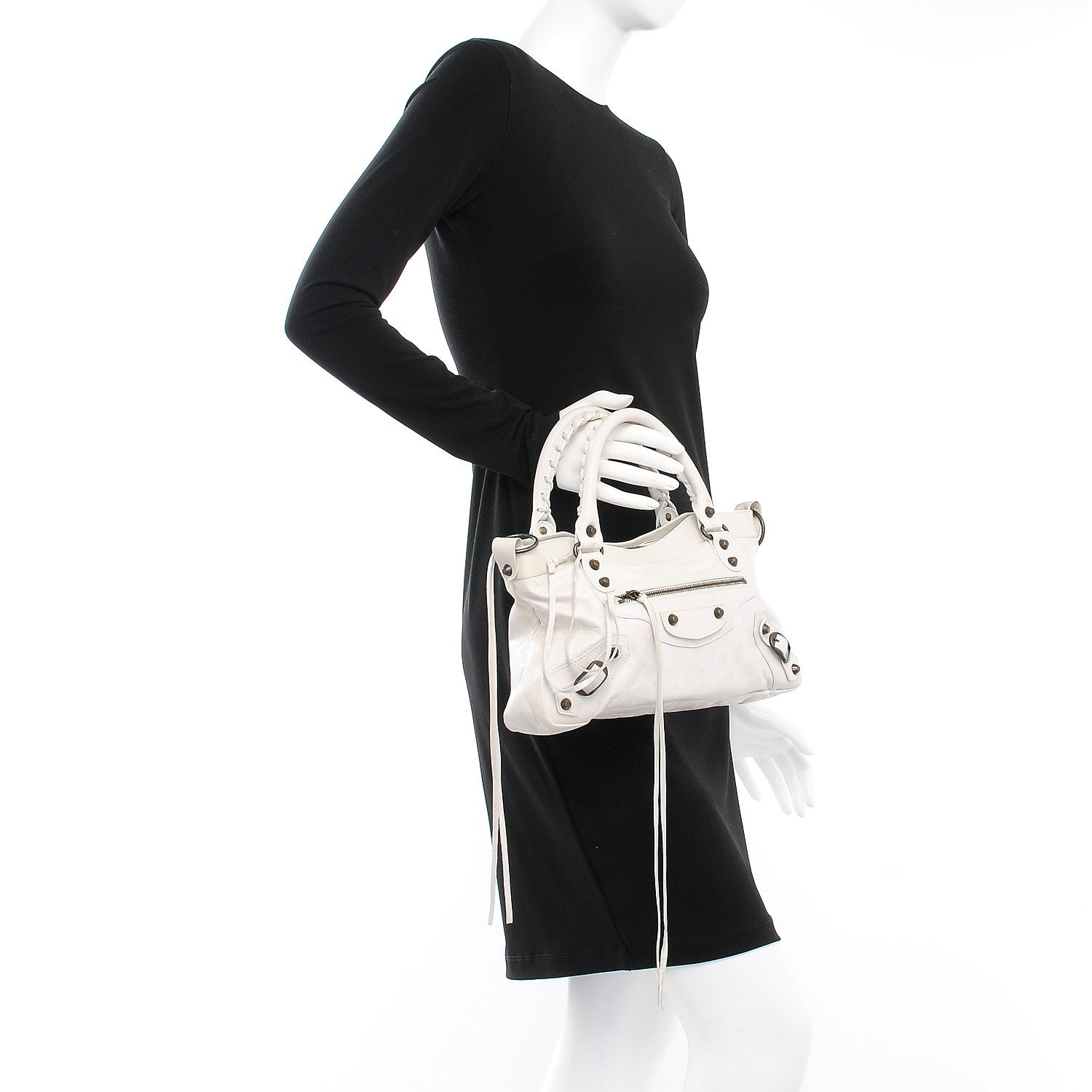 Balenciaga Chevre Classic Hardware First White 2 of 30