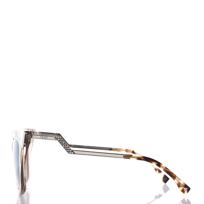 Fendi Iridia Cat Eye Sunglasses FF 0060/S Light Golden 2 of 8