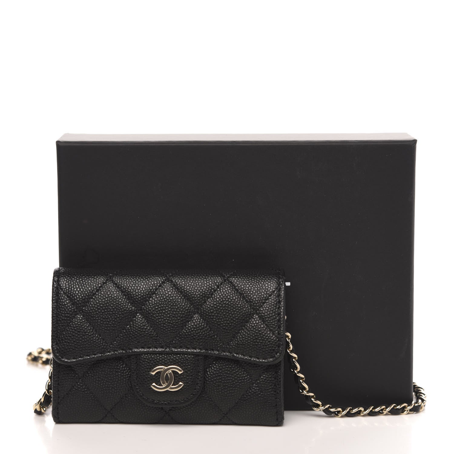 Chanel Caviar Quilted Flap Classic Belt Bag Black 11 of 11
