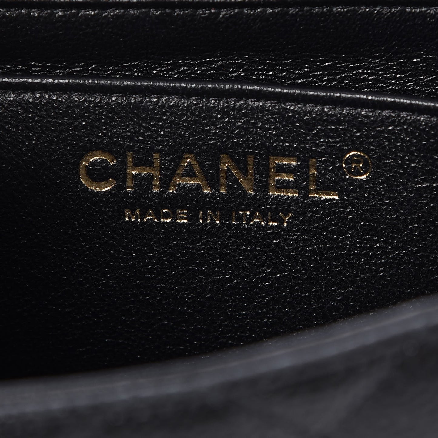 Caviar Quilted Mini Square Flap Black