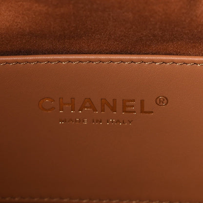 Chanel Caviar Quilted Small  25 Handbag Brown 5 of 9