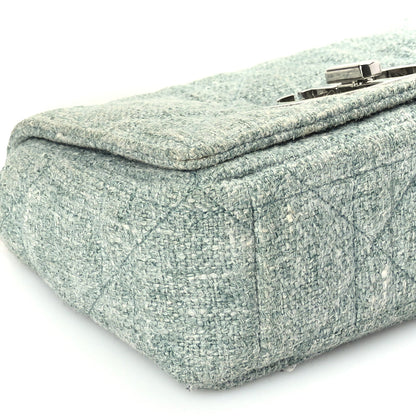 Christian Dior Tweed Macrocannage Small Caro Bag  Light Green 7 of 8