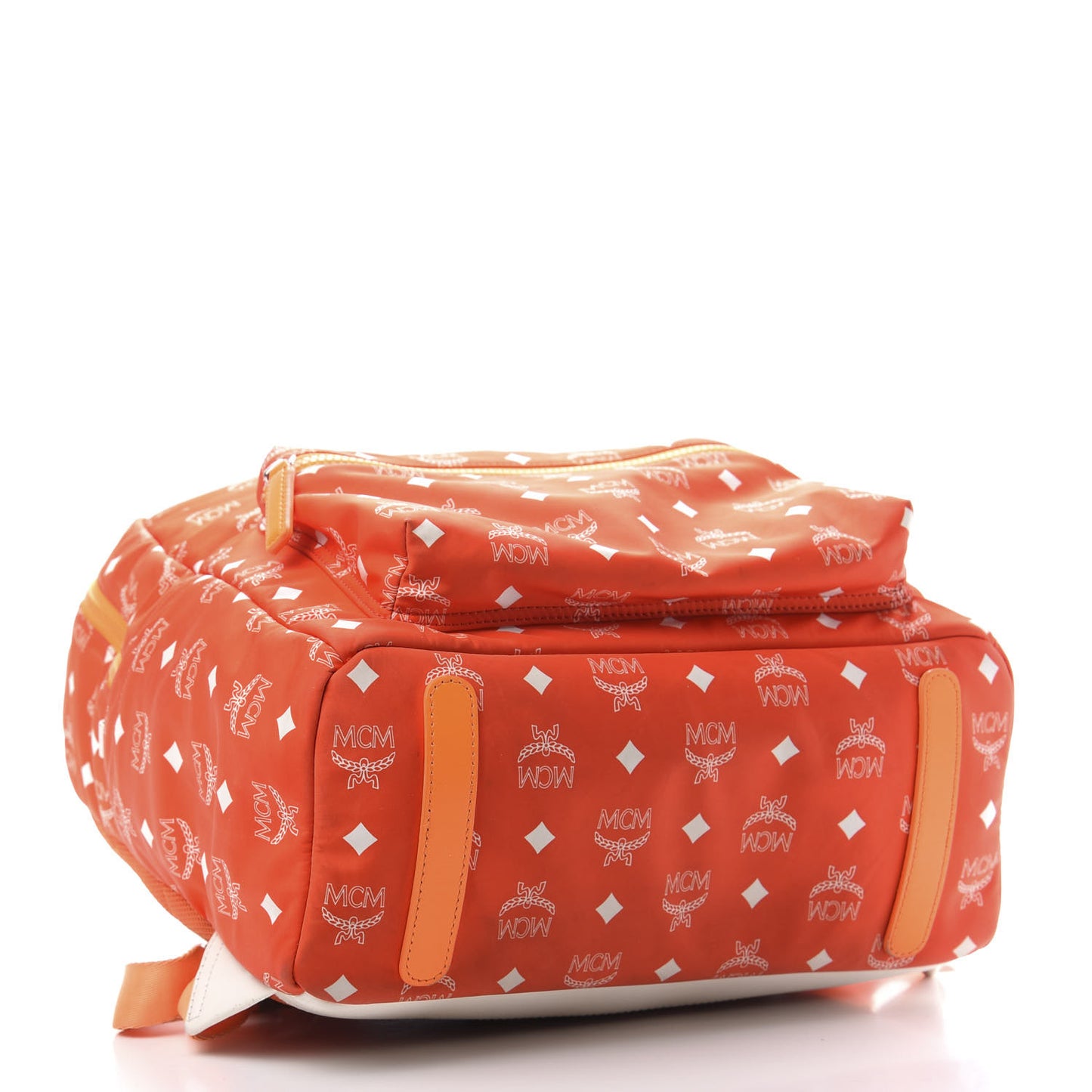 Nylon Monogram Stark Classic Backpack Orange