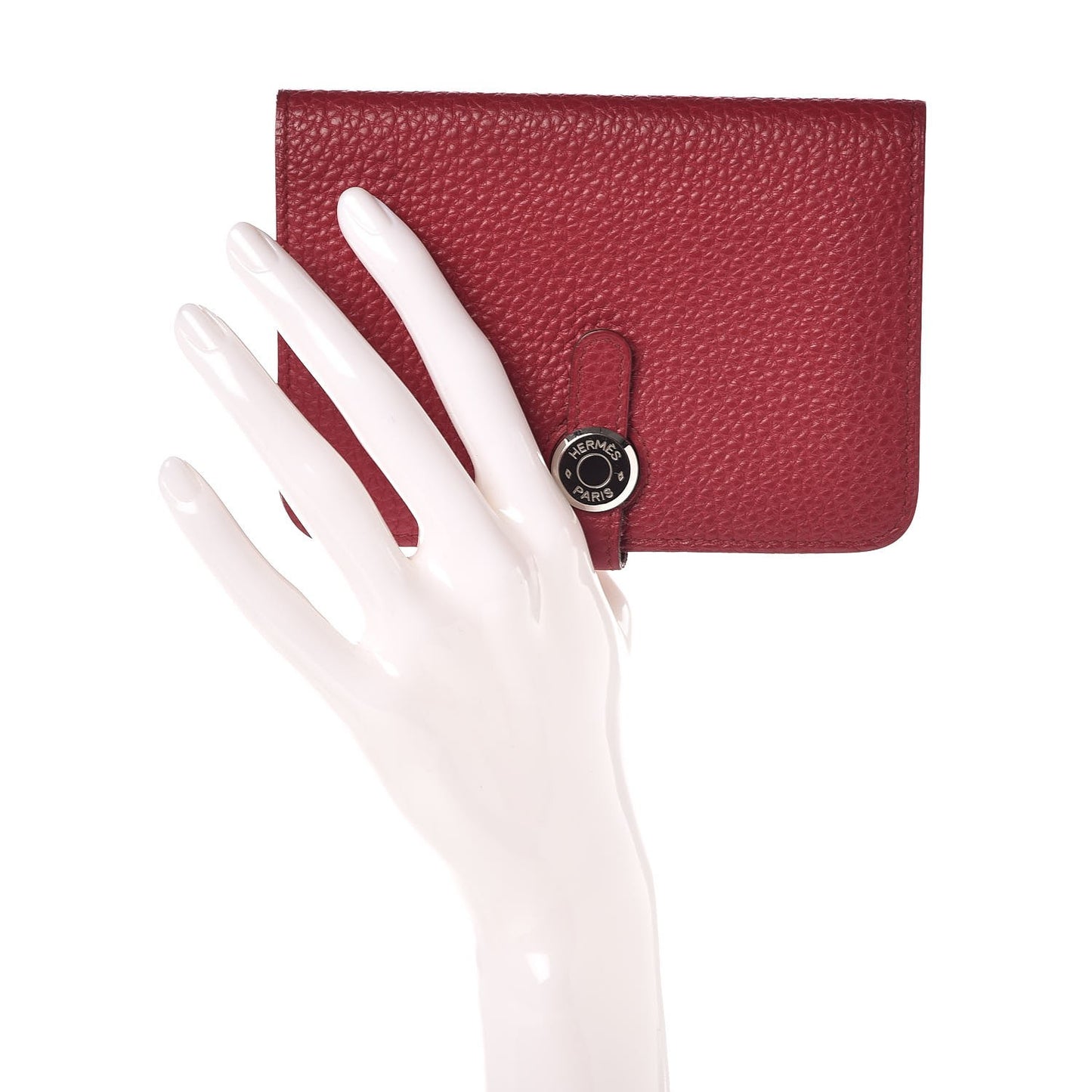 Togo Dogon Compact Wallet Rubis