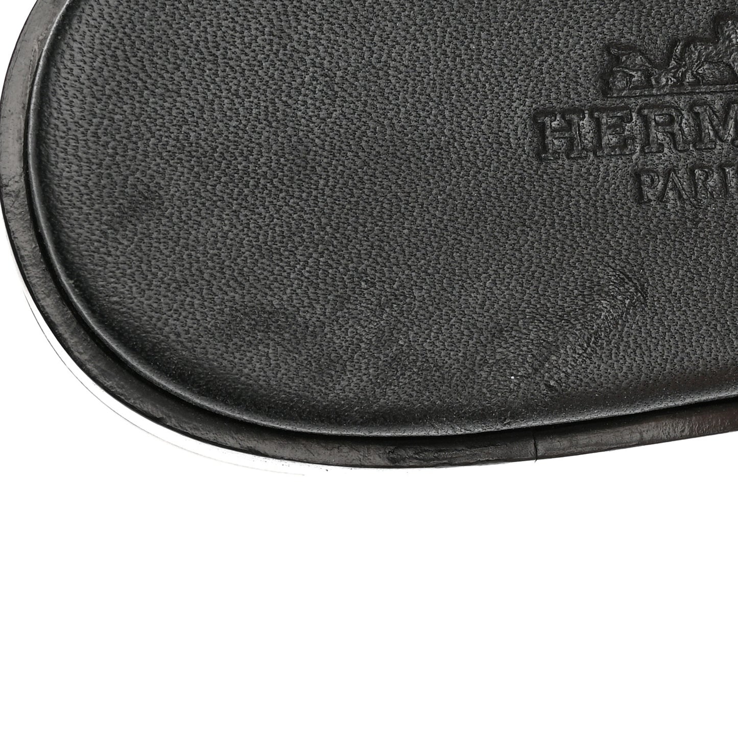 Calfskin Claire Sandals 36.5 Black