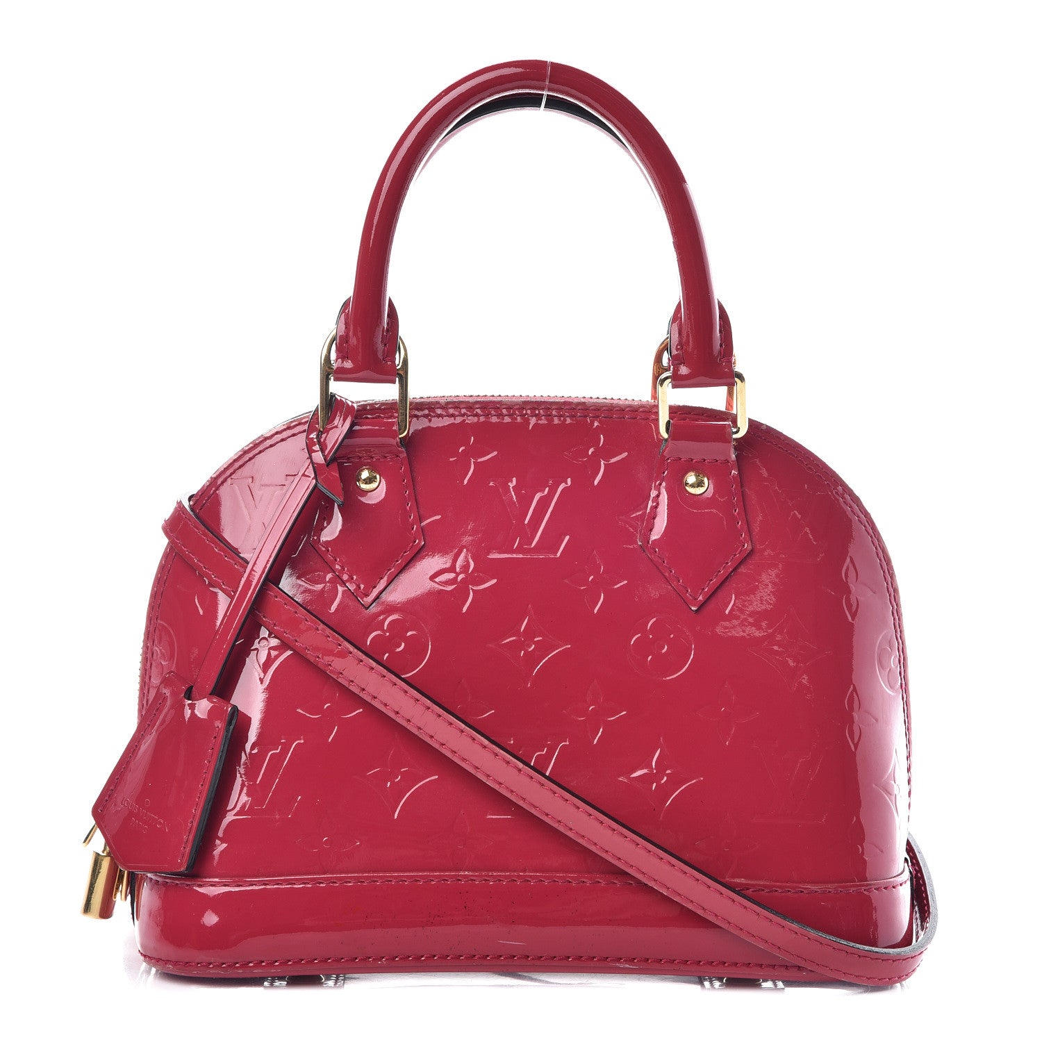 Louis Vuitton Vernis Alma BB Rose Indien 1 of 18