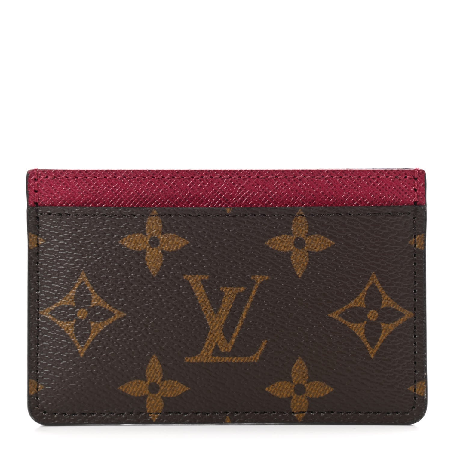 Louis Vuitton Monogram Card Holder Fuchsia 1 of 6