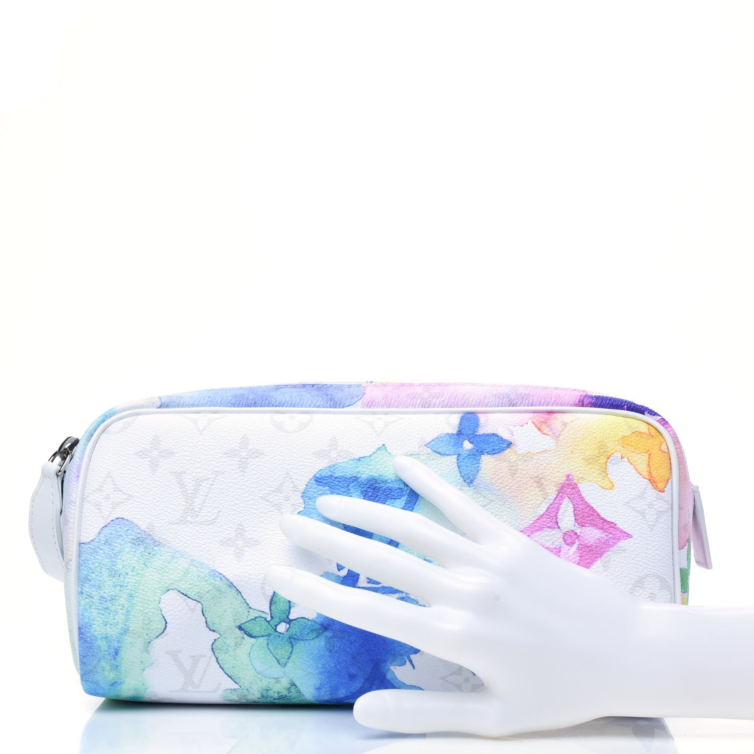 Louis Vuitton Monogram Watercolor Dopp Kit Toilet Pouch Multicolor 2 of 10