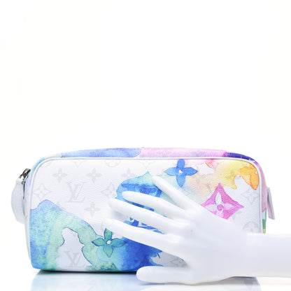 Louis Vuitton Monogram Watercolor Dopp Kit Toilet Pouch Multicolor 2 of 10