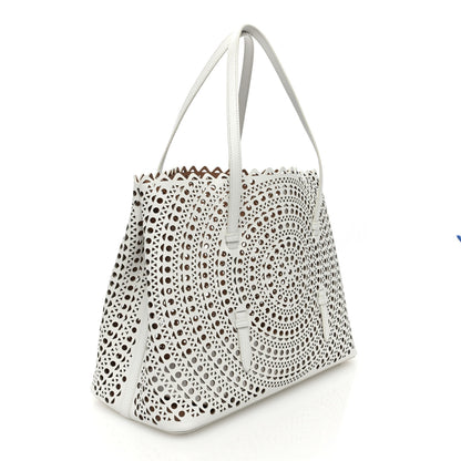 Alaia Calfskin Vienne Mina 32 Bag White 4 of 10