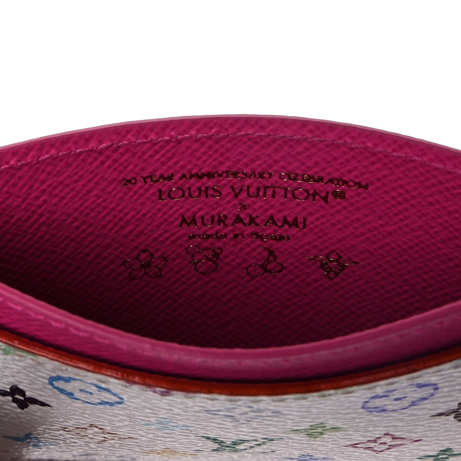Louis Vuitton LV X TM Monogram Multicolor Card Holder Kawaii Pink 6 of 7