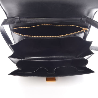 Celine Box Calfskin Medium Classic Box Flap Bag Black 5 of 17