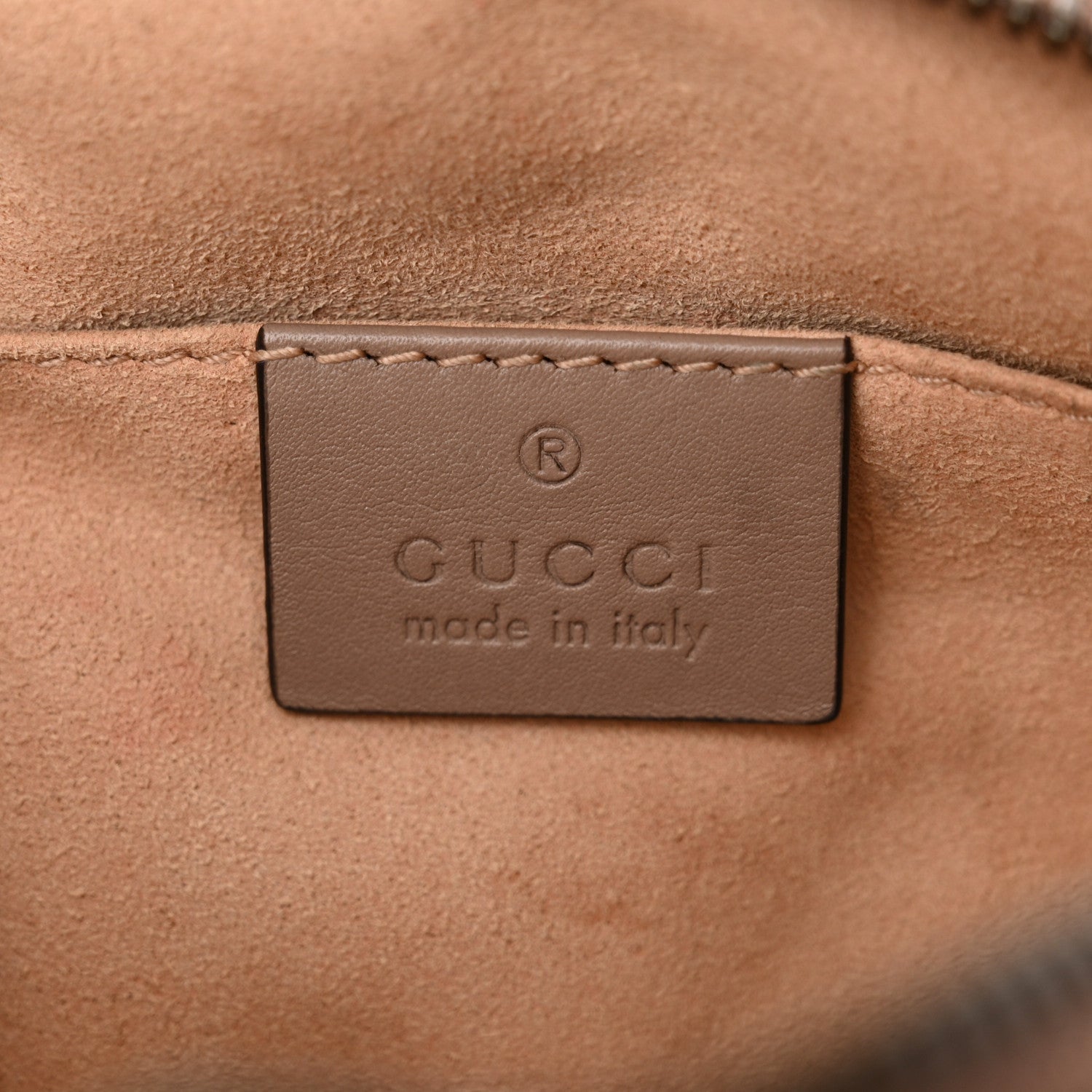 Gucci Calfskin Matelasse GG Marmont Belt Bag 85 34 Porcelain Rose 6 of 7