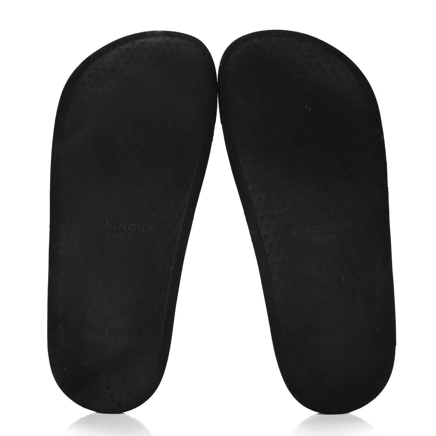 Givenchy Rubber Logo Pool Slide Sandals 38 Black 7 of 8