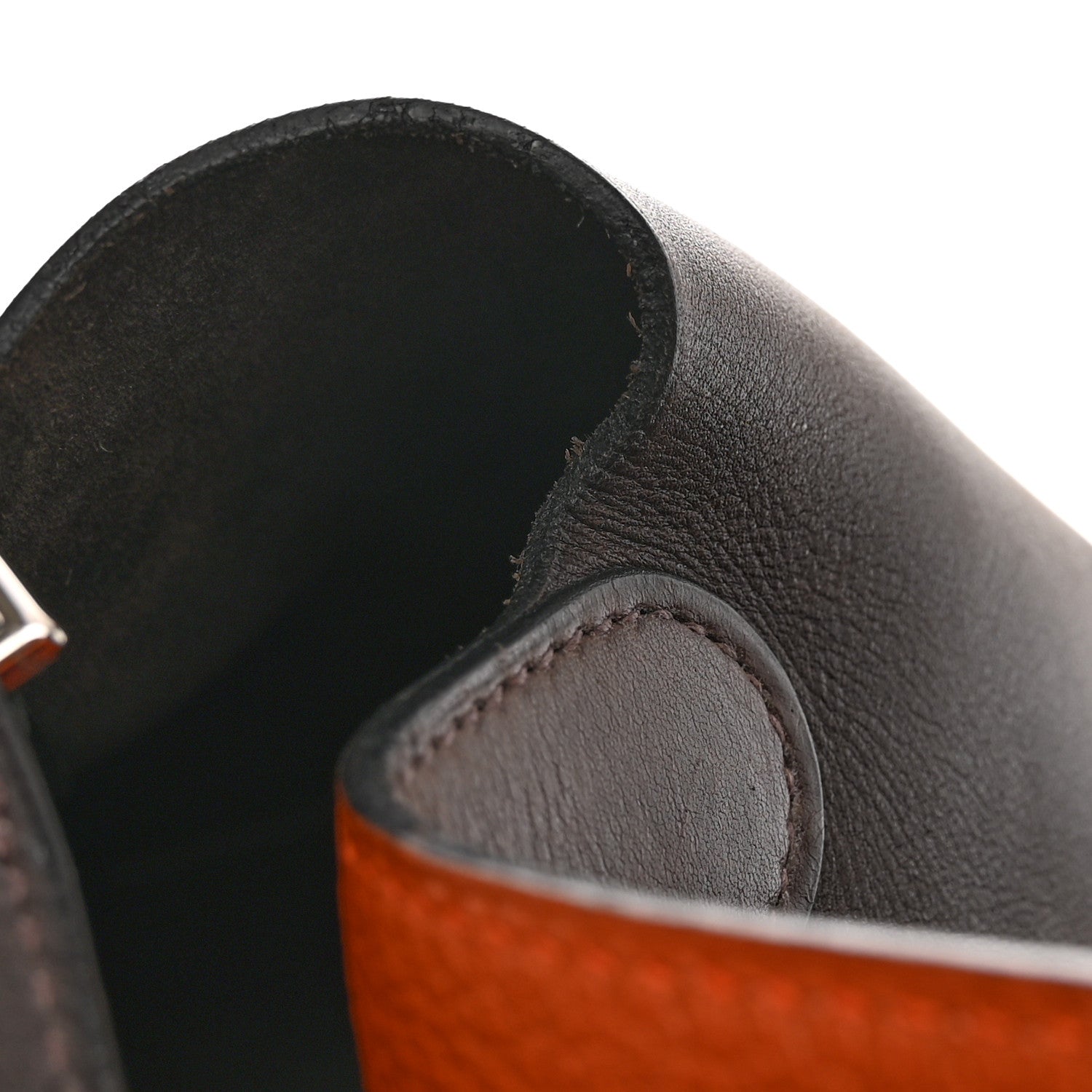 Hermes Natural Barenia Eclat Picotin 22 MM Ebene Orange 11 of 11