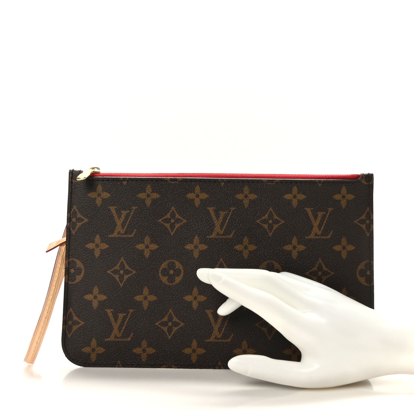 Monogram Neverfull MM GM Pochette Cherry