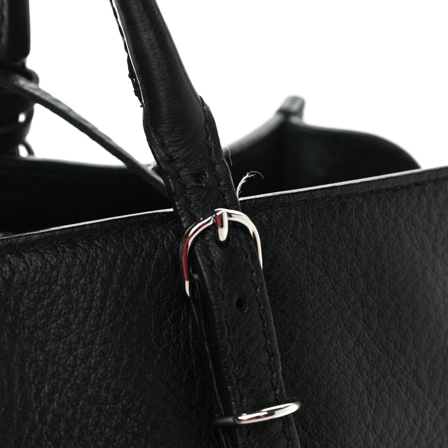 Veau Papier A6 Zip Around Tote Black