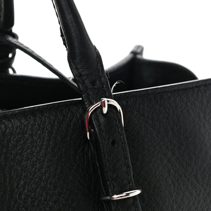 Balenciaga Veau Papier A6 Zip Around Tote Black 11 of 12