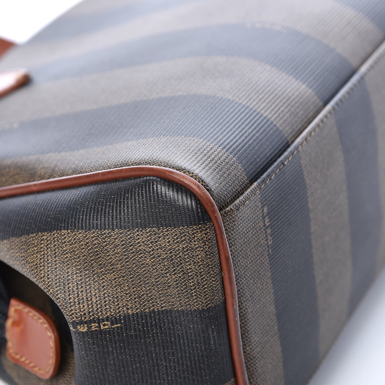 Fendi Pequin Spalmati Shoulder Bag Cuoio 9 of 11