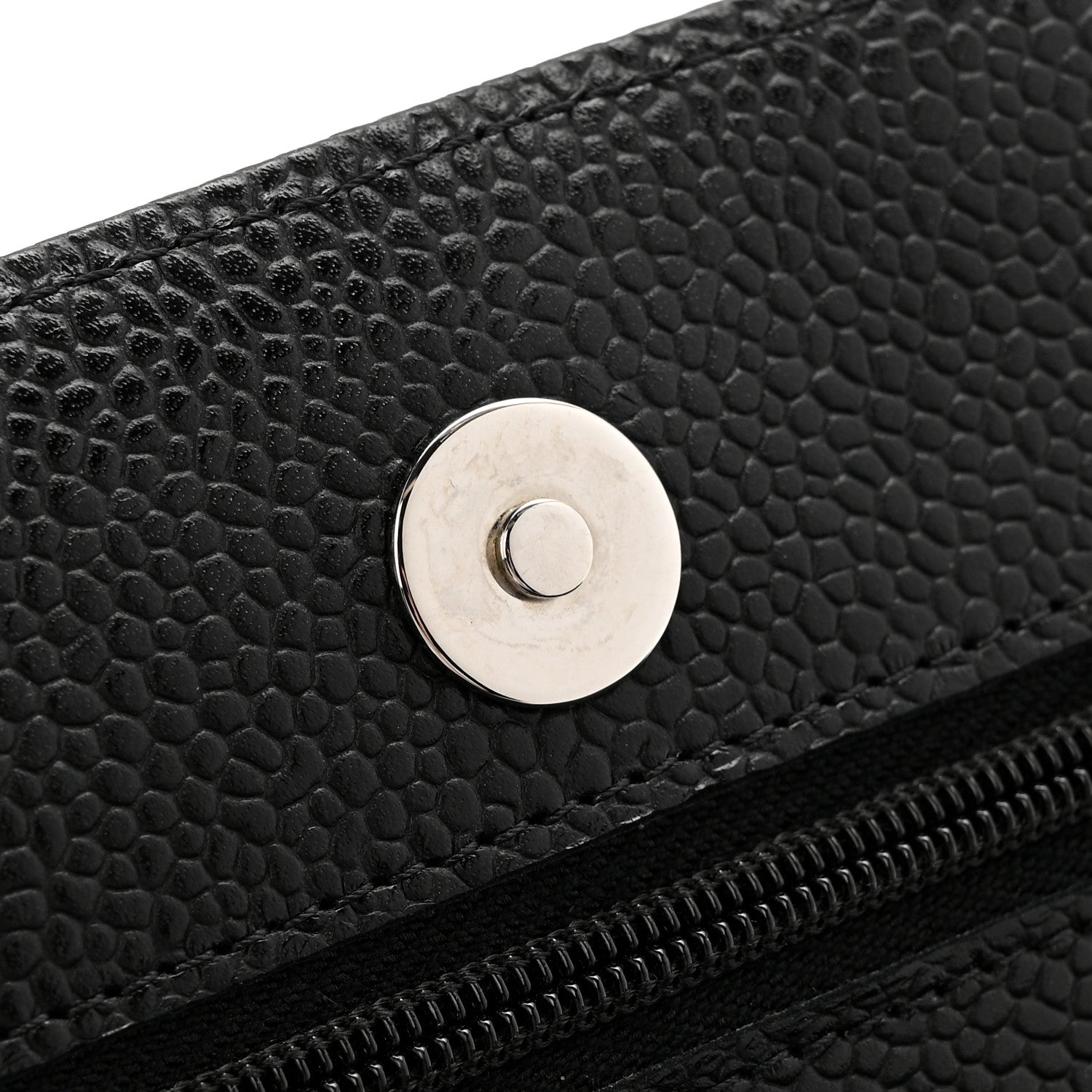 Chanel Caviar Quilted Wallet on Chain WOC Black 12 of 12