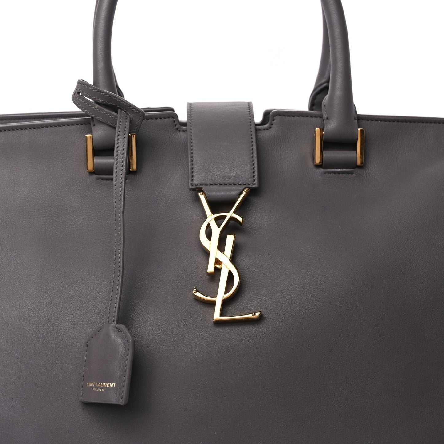Smooth Calfskin Medium Monogram Cabas Fog