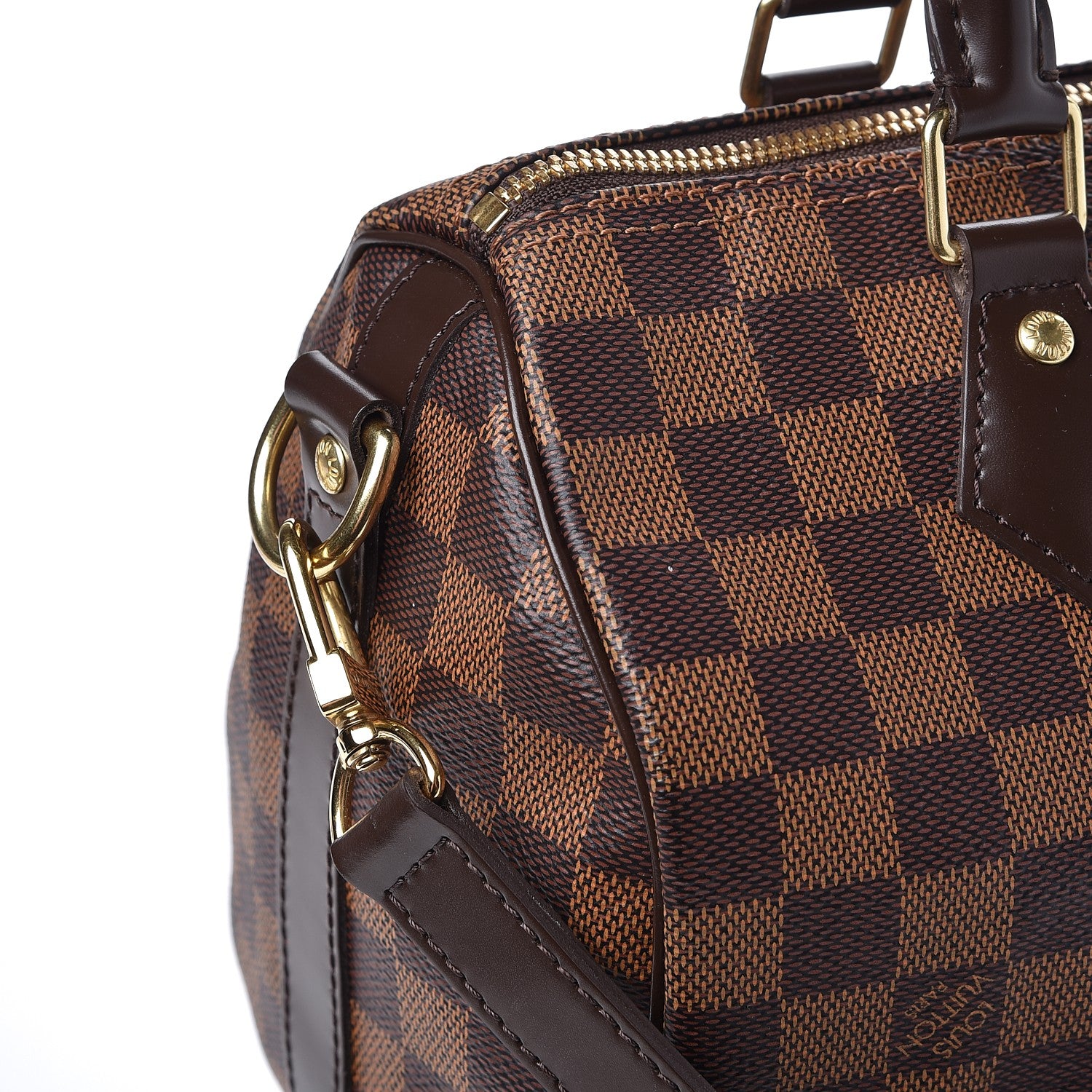 Louis Vuitton Damier Ebene Speedy Bandouliere 25 8 of 9