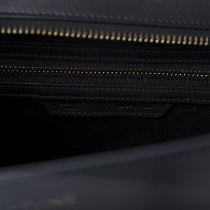 Celine Smooth Calfskin Micro Luggage Black 8 of 8