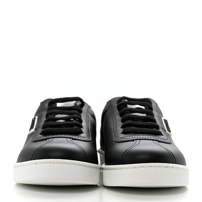 Chanel Calfskin CC Womens Sneakers 38 Black 3 of 7