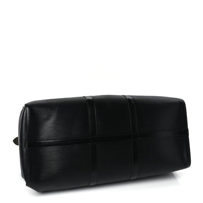 Louis Vuitton Epi Keepall 50 Black 4 of 9