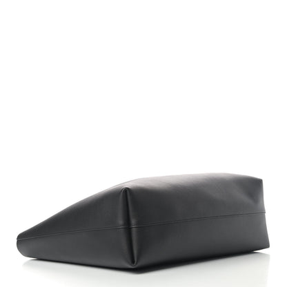 Saint Laurent Calfskin Large Shopping Tote Black 4 of 5