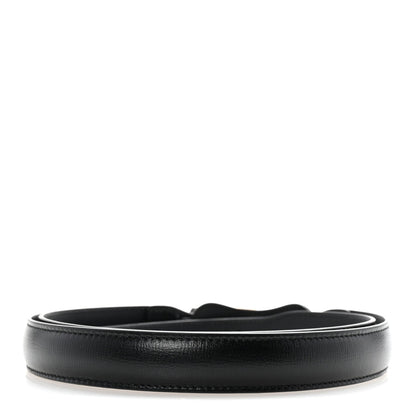 Gucci Efesto Leather Womens Horsebit 15/23mm Belt 105 42 Black 2 of 5