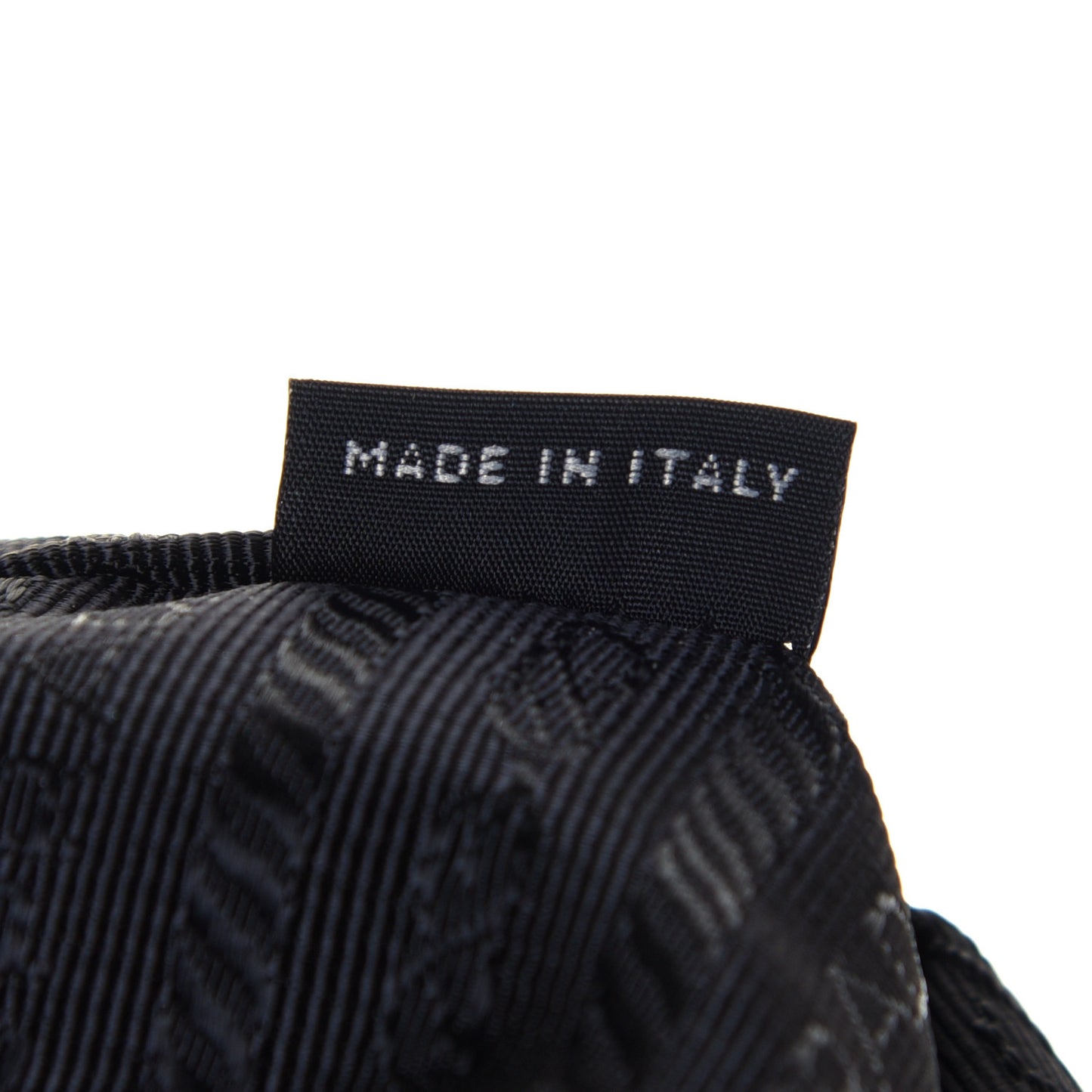 Tessuto Nylon Saffiano Medium Backpack Black