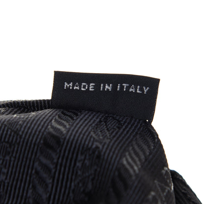 Prada Tessuto Nylon Saffiano Medium Backpack Black 7 of 12